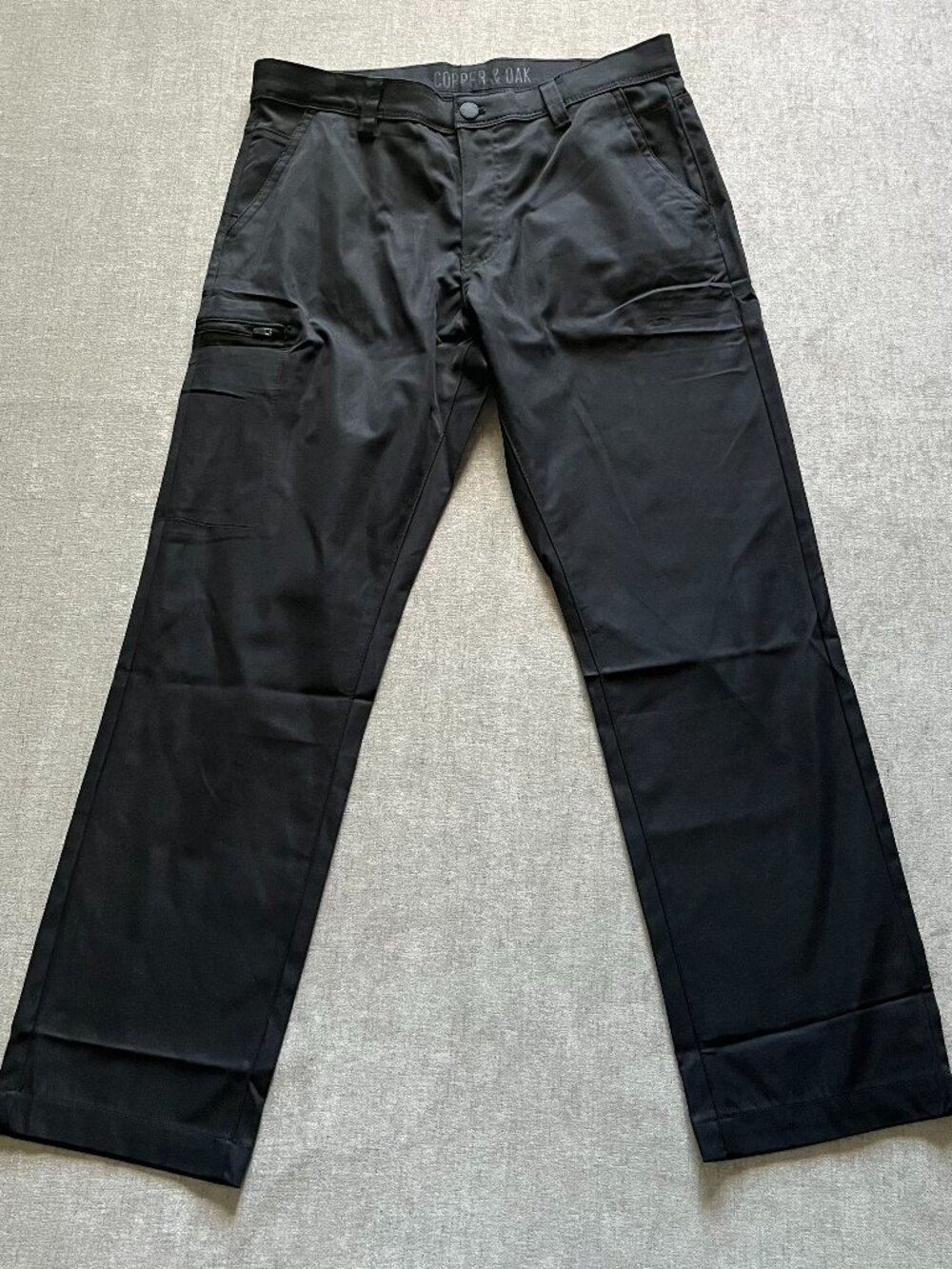 Copper and Oak Pants Men 32x29 Black Travel Preppy Golf Performance Activewear